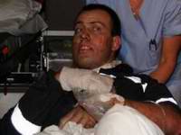 Frane Lu�i� u splitskoj bolnici